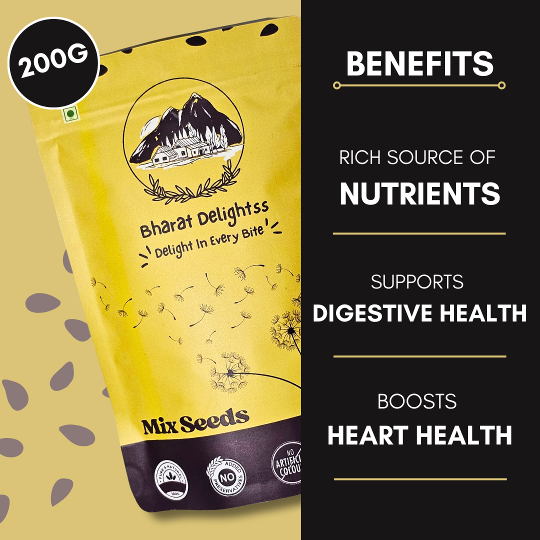 Power Seeds Combo (Chia+ Pumpkin+ Mix Seeds)