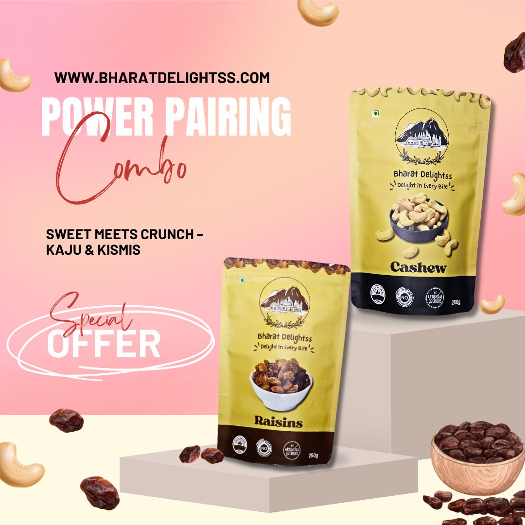Power Pairing Combo (Kaju+ Kismis )