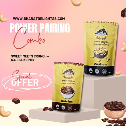 Power Pairing Combo (Kaju+ Kismis )